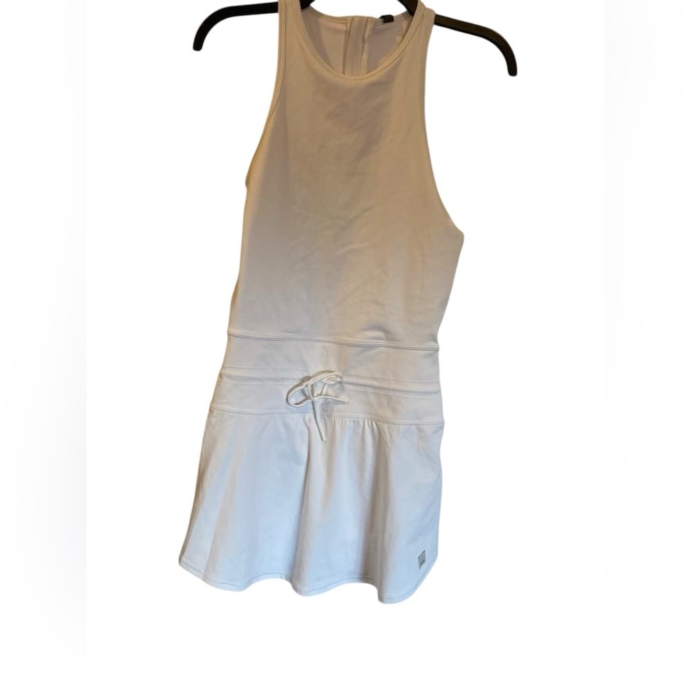 NWT Vuori daily tennis dress WHITE Size: XS - Picture 2 of 5